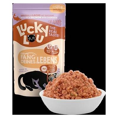 Lucky Lou Lifestage Adult s hydinovým mäsom a lososom 125 g
