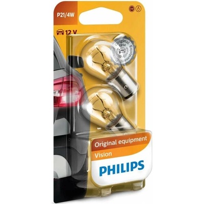 Philips Original Vision P21/4W 12V 2x (12594B2)