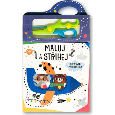 Maluj a stříhej Dopravní prostředky