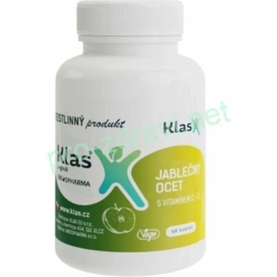 Klas Jablečný ocet 60 tablet