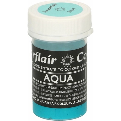 CakeSupplies Gélová farba Aqua Modrá 25 g