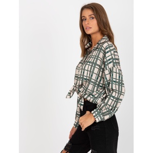 City Donna Дамска риза модел 3292.69P City Donna цвят бежов 2