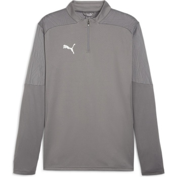 PUMA Тениска с дълъг ръкав Puma teamFINAL Training 1/4 Zip Top 658551-13 Размер L