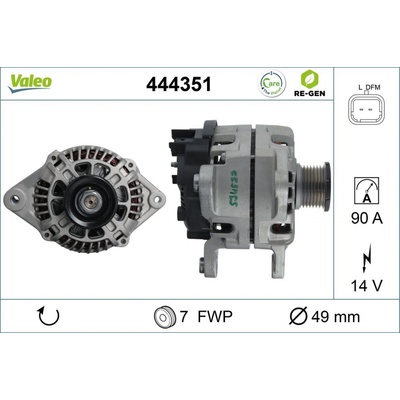 Generátor VALEO 444351