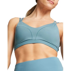 PUMA Eversculpt Low Support Training Bra Blue - magazinko
