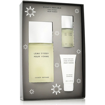 Issey Miyake L´Eau D´Issey Pour Homme EDT 125 ml + sprchový gel 50 ml + EDT 15 ml