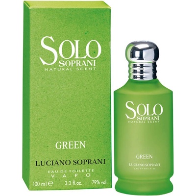 Luciano Soprani Solo Soprani Green toaletná voda unisex 50 ml