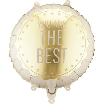 Party Fóliový kulatý balón You Are The Best mix barev