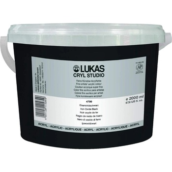 LUKAS Cryl Studio АКРИЛНА боя Iron Oxid Black 200 ml 1 бр (47999902)
