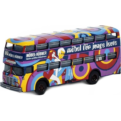 Brekina Bussing D2U Mobel Hubner 1:87
