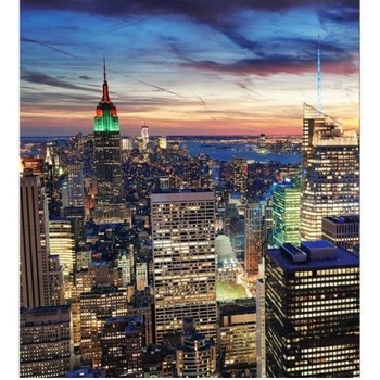 DIMEX ART s. r. o Флизелинов фототапет небостъргачи в ню йорк 225 x 250 см