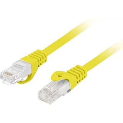 Lanberg patch cord CAT. 6A U/UTP LSZH CU 0.25m Fluke Passed (PCU6-10CU-0025-Y)