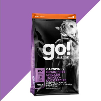 Go! solutions Go! carnivore Суха храна за възрастни кучета senior