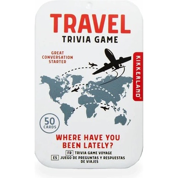 Kikkerland Игра Kikkerland Travel Trivia Game