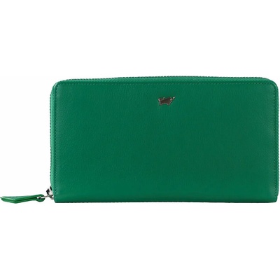 Braun Büffel Joy RFID RV Wallet 18 card slots fern green
