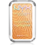 NYX Professional Makeup Buttermelt Highlighter озарител цвят butta bling 30 5 гр