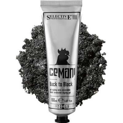 Selective Cemani Back To Black silno tužiaci gél čierny 150 ml