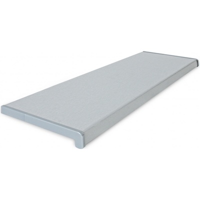 LEXIKON plastový parapet COMFORT 200 x 1000 mm stříbrný