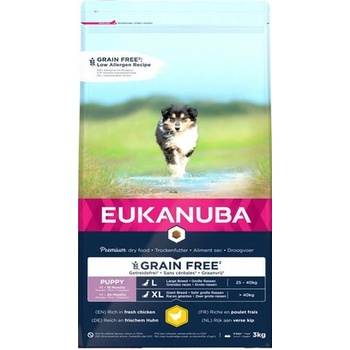 Eukanuba Puppy Grain Free L 3 kg