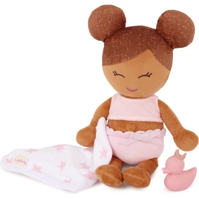 B-Toys Bábika plyšová do vane Lulla Baby LIght Brown Hair