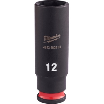 MILWAUKEE Nástrčný kľúč 1/4" - Hex 12 SHOCKWAVE predĺžený