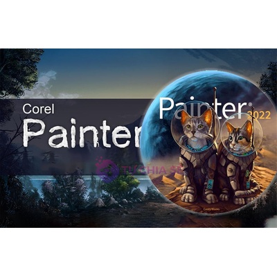 Corel Софтуер Painter 2022 License (Single User) (LCPTR2022MLPCM1)