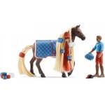 Schleich Horse Club: Начален комплект - Лео и Роки 42586 (SLH42586)
