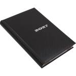 Realsystem Дневник за срокове REALSYSTEM Carbon A/5, ежедневен, бял, със сини страници, 2027 (5321-84)