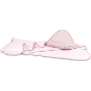 Baby Nellys Detská termoosuška s kapucňou Royal 100 x 100 cm růžová