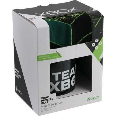 Paladone Dárková sada Xbox Hrnek a ponožky 300 ml