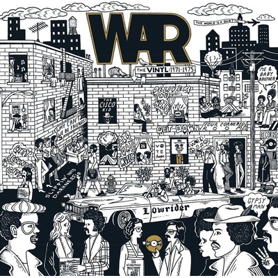 War: Give Me Five! The War Albums 1971-1975 Coloured Vinyl 5 LP