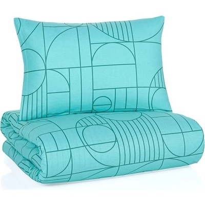 BedTex bavlna obliečky Geo Aquatic Awe 100% bavlna renforcé 70x90 140x200