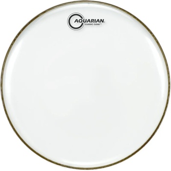 Image 1 of Aquarian CCSN13 Classic Clear Snare Bottom 13" Transparent Кожа за барабани резонансна (CCSN13)