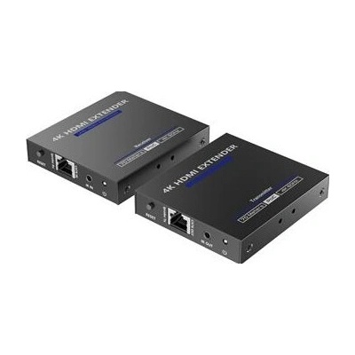 PremiumCord HDMI 2.0 extender na 70m přes Cat6/Cat6A/Cat7, Ultra HD 4kx2k@60Hz khext70-7