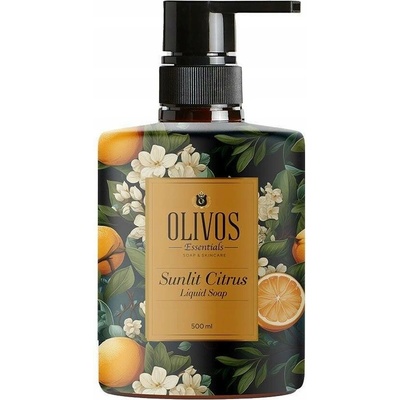 Olivos tekuté mýdlo s vůní sluncem zalitých citrusů mandarinka 500 ml