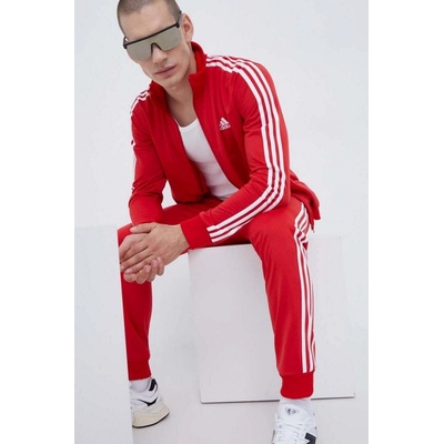 adidas tepláková souprava Basic 3-Stripes IJ6056 červená – Zbozi.Blesk.cz