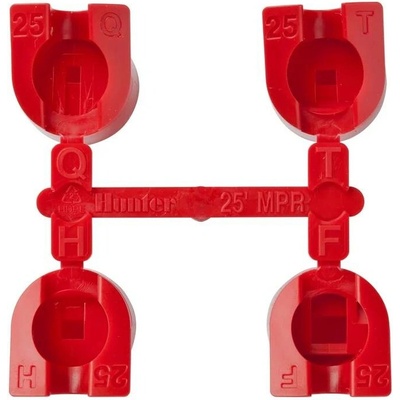 Hunter Sada trysek MPR-25 PGP ULTRA I-20 4ks červené