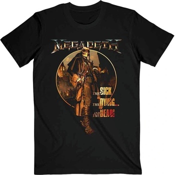 Megadeth Риза The Sick, The Dying … And the Dead Circle Album Art Unisex Black M (MEGATS18MB02)
