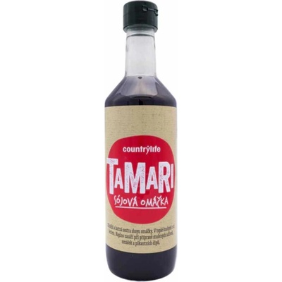 Country Life Tamari sójová omáčka 500 ml
