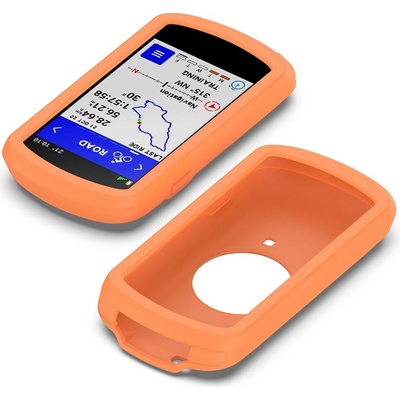 Collision silikonový obal na GPS cyklonavigaci Garmin Edge 1040 - oranžový