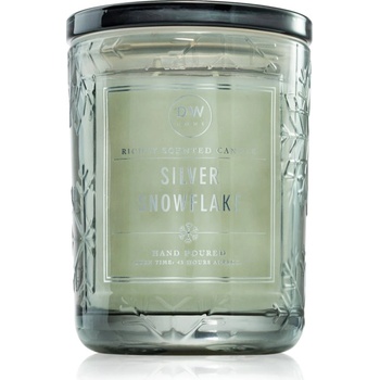 DW HOME Signature Silver Snowflake ароматна свещ 434 гр