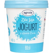 Agrola jogurt z jižních Čech bílý 400 g