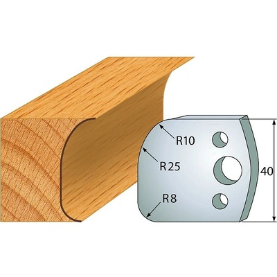 IGM Professional IGM Profil 062 - pár nožov 40x4mm SP F026-062