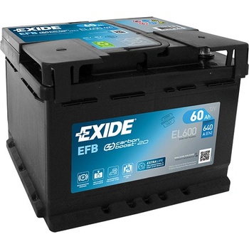 Exide Start-Stop EFB 12V 60Ah 640A EL600