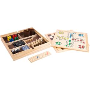 Legler Детска колекция игри 9в1, в дървена кутия - Small Foot
