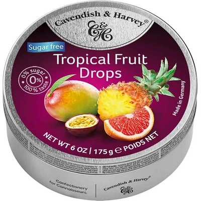 Cavendish & Harvey Confectionery Tropical Fruit Drops 175 g