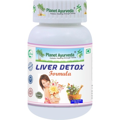 Liver detox formula detoxikácia a regenerácia pečene 500 mg 60 kapsúl