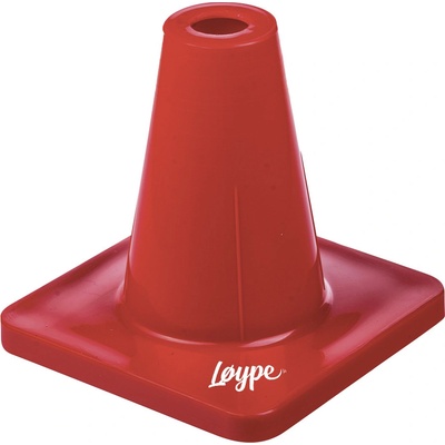 Loype Plastový kužel Červená