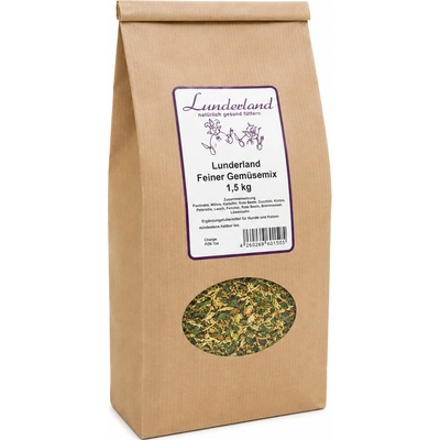 Lunderland Zelenina pro psy a kočky Jemně mletá 1500 g