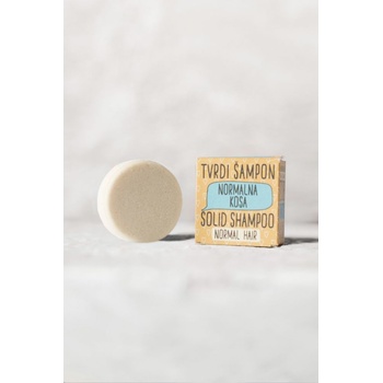 Sapunoteka Solid Shampoo For Normal Hair Tuhý šampón 60 g
